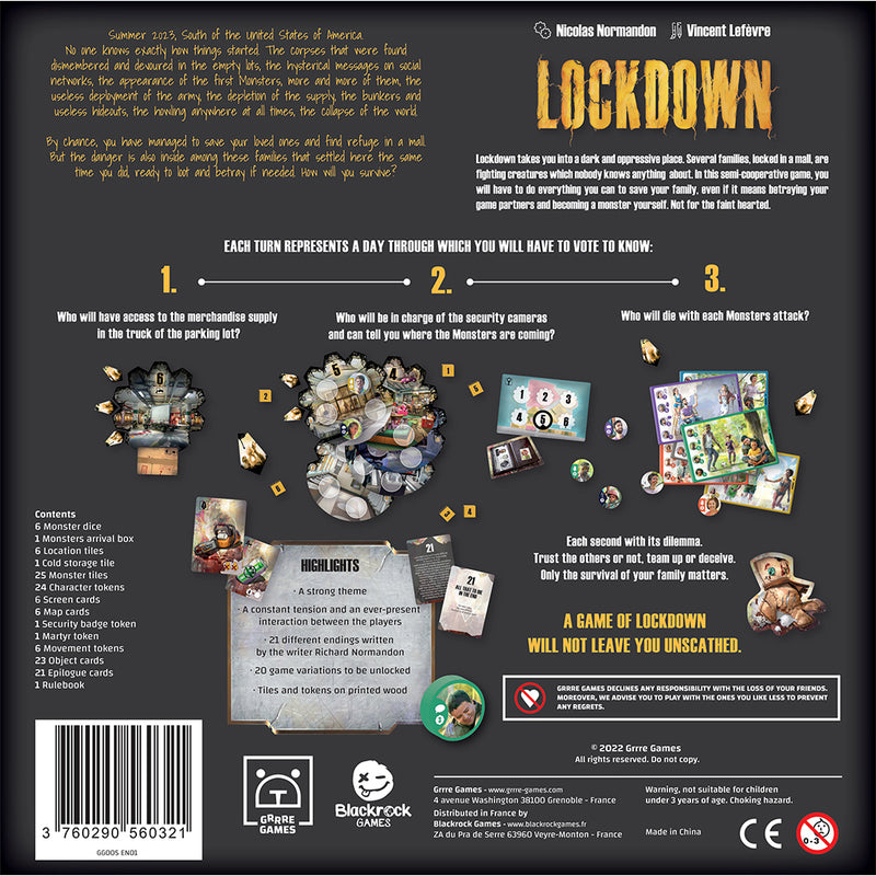 Lockdown (SEE LOW PRICE AT CHECKOUT)