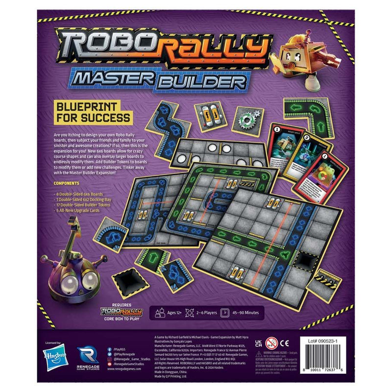 Robo Rally: Master Builder Expansion (SEE LOW PRICE AT CHECKOUT)