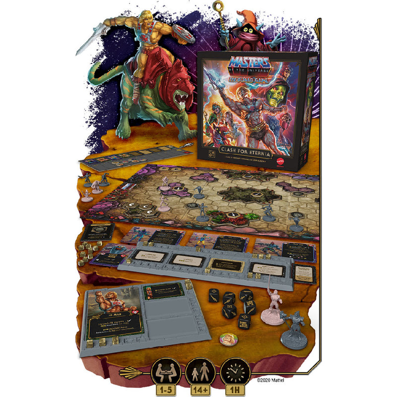 Masters of the Universe: The Board Game - Clash for Eternia (SEE LOW PRICE AT CHECKOUT)
