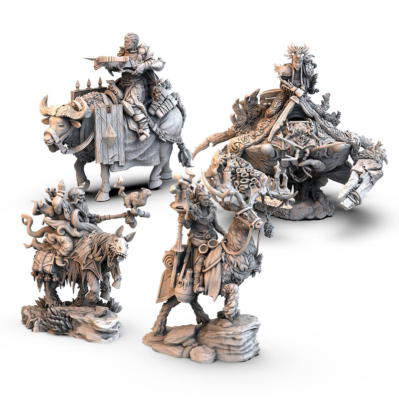 Tainted Grail: Kings of Ruin - Mounted Heroes (SEE LOW PRICE AT CHECKOUT)