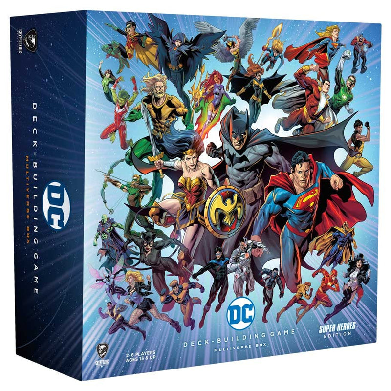 DC Deck-Building Game: Oversized Sleeves (50-Pack) By Cryptozoic Entertainment Deck Protector Sleeves DC Deck-Building Game: Oversized Sleeves (50-Pack) By Cryptozoic Entertainment Deck Protector Sleeves
