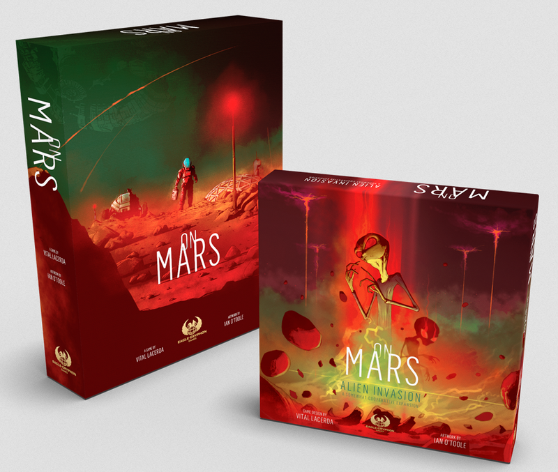 On Mars BUNDLE (Base Game + Invasion Expansion) (SEE LOW PRICE AT CHECKOUT)