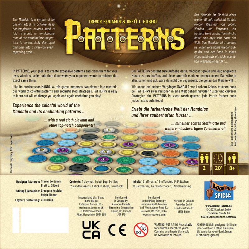 Patterns: A Mandala Game (SEE LOW PRICE AT CHECKOUT)