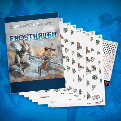 Frosthaven: Removable Stickers (SEE LOW PRICE AT CHECKOUT)