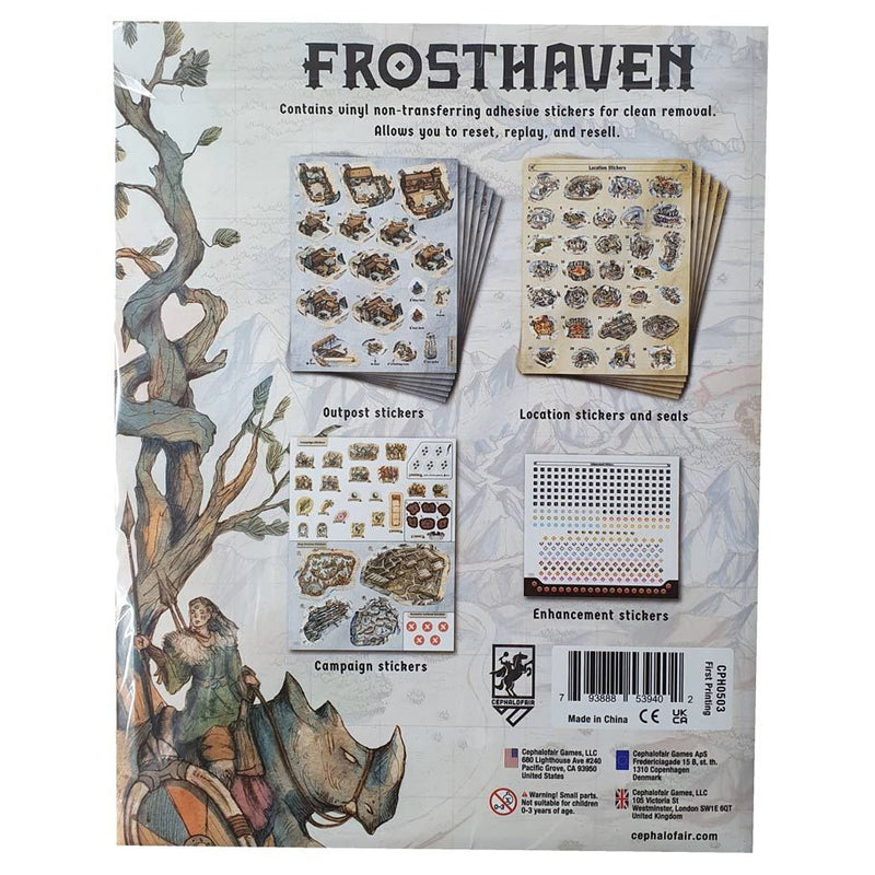 Frosthaven: Removable Stickers (SEE LOW PRICE AT CHECKOUT)