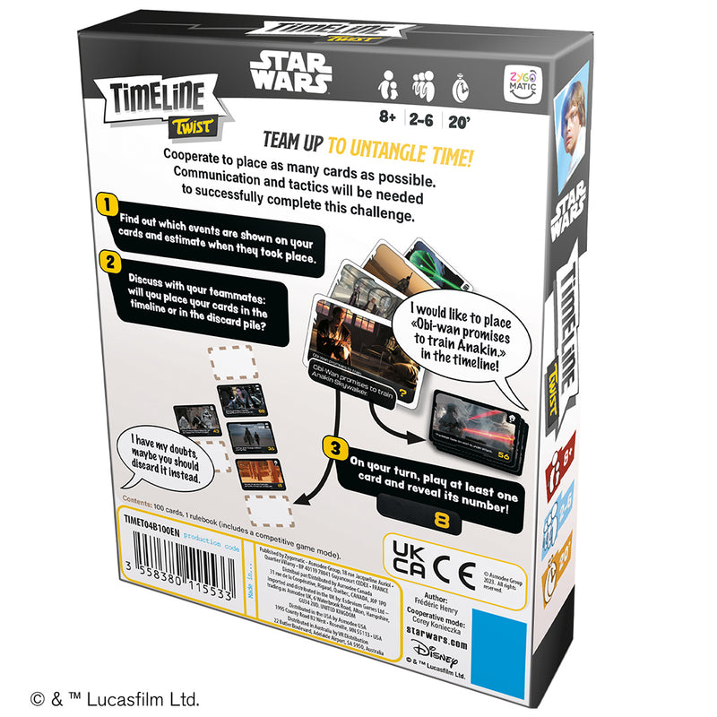 Star Wars: Timeline Twist (SEE LOW PRICE AT CHECKOUT)