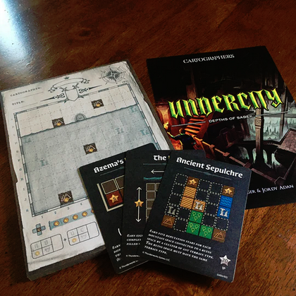 Cartographers Map Pack 3: Undercity – Depths of Sabek