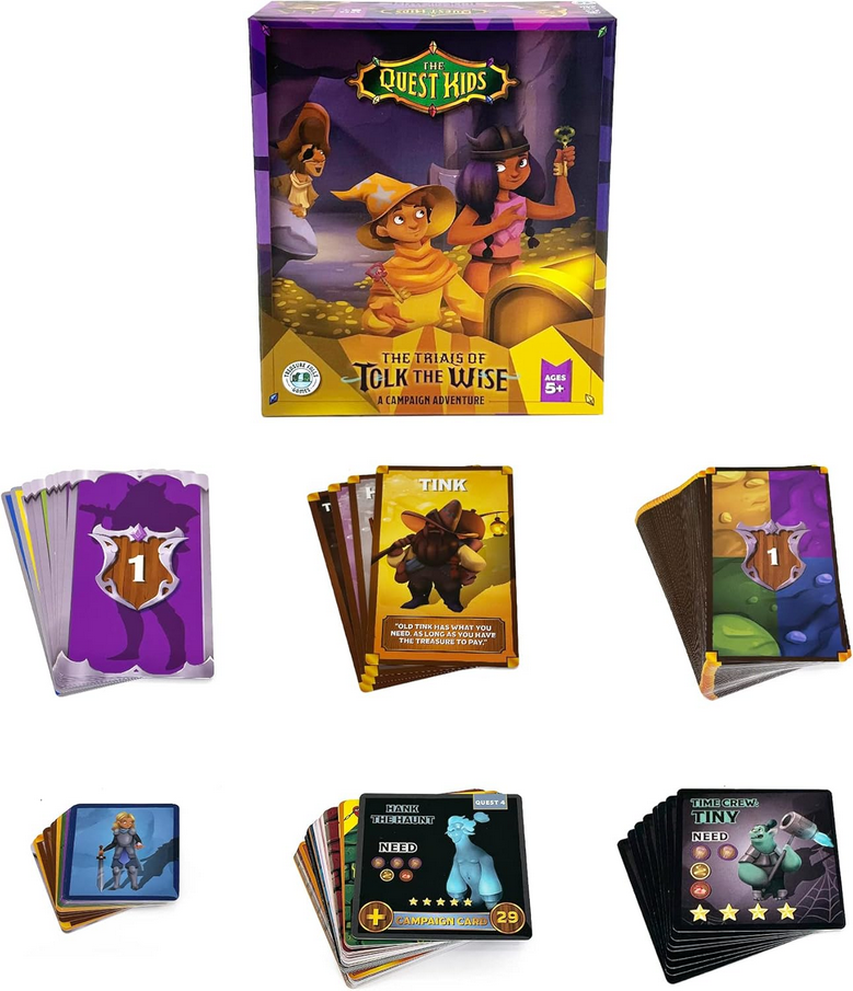 The Quest Kids: The Trials of Tolk the Wise Expansion (SEE LOW PRICE AT CHECKOUT)