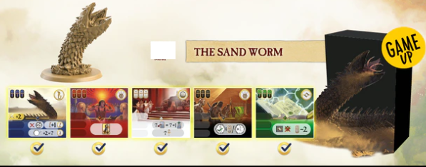 Kemet: Blood and Sand - The Sand Worm Mini-Expansion