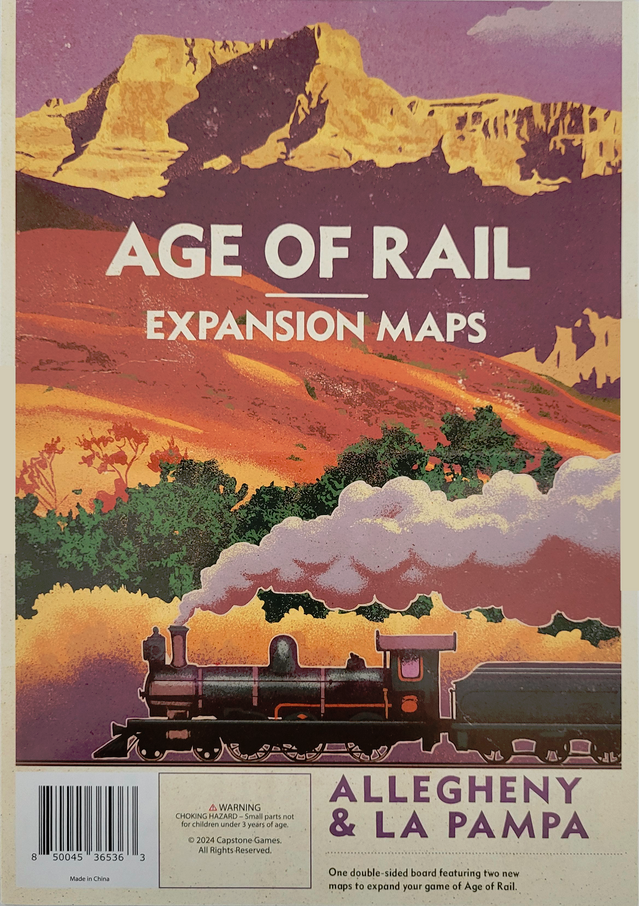 Age of Rail: South Africa - Expansion Maps: Allegheny & La Pampa