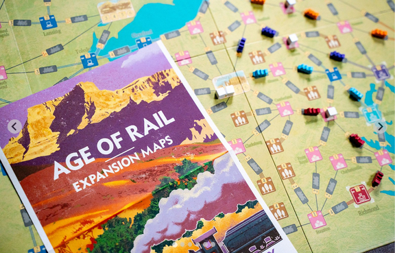 Age of Rail: South Africa - Expansion Maps: Allegheny & La Pampa