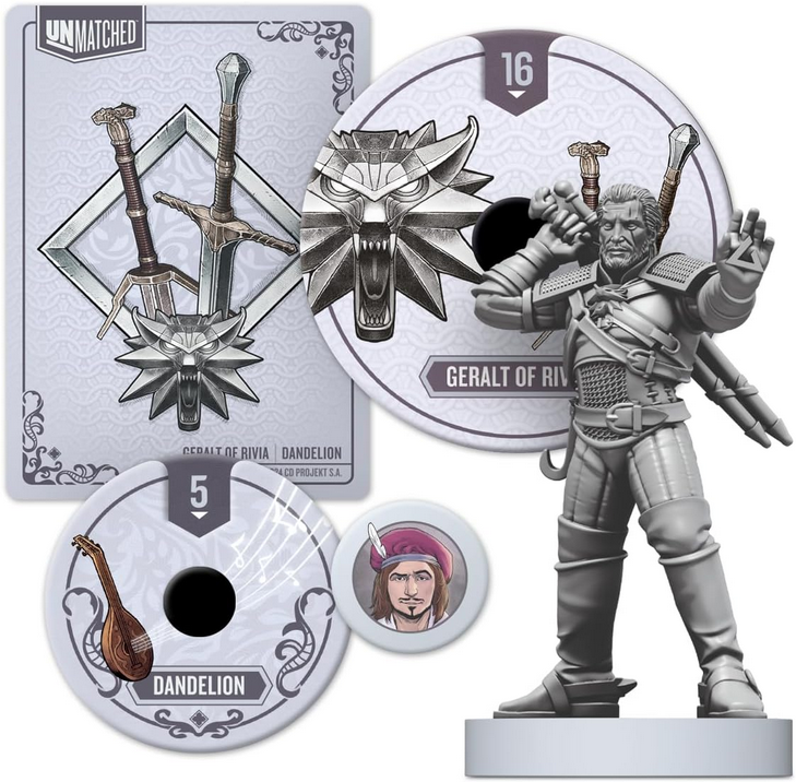 Unmatched: Witcher - Steel & Silver (SEE LOW PRICE AT CHECKOUT)