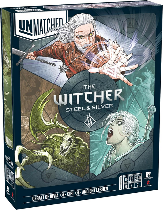 Unmatched: Witcher - Steel & Silver (SEE LOW PRICE AT CHECKOUT)