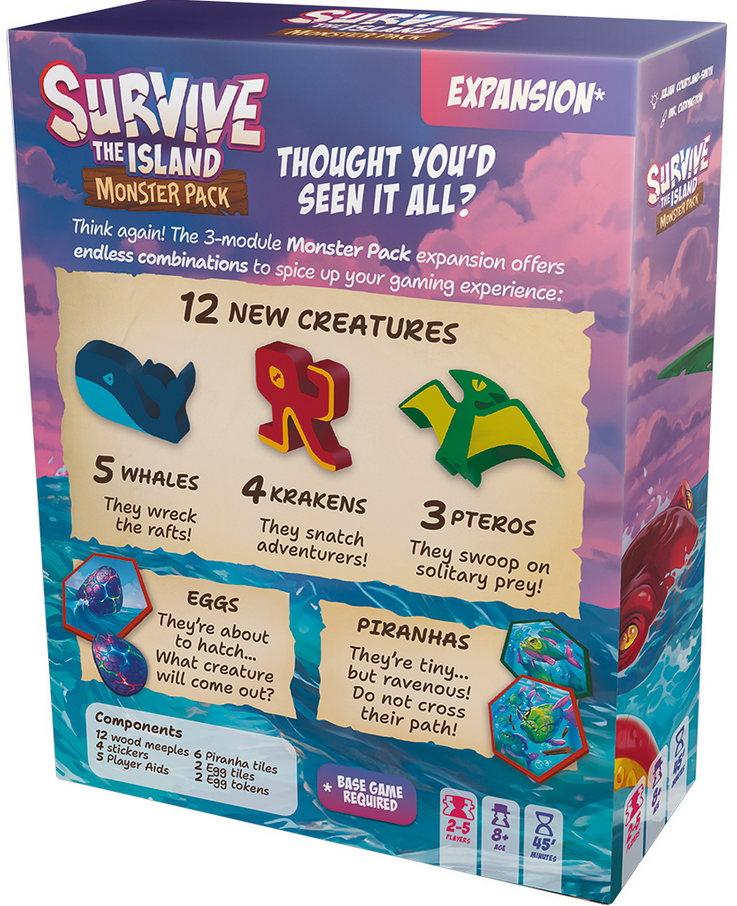 Survive the Island: Monster Pack Expansion