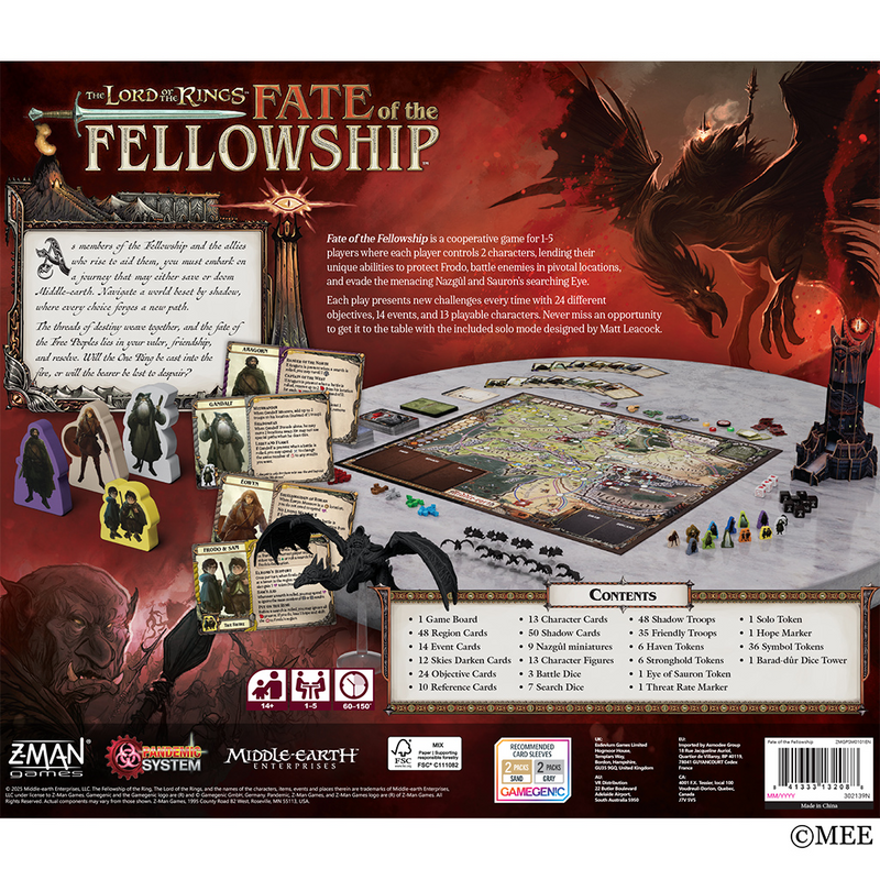 The Lord of the  Rings: Fate of the  Fellowship