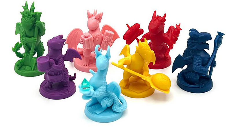 Flamecraft: Dragon Miniatures (Series 2)
