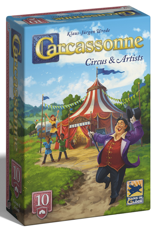 Carcassonne: Expansion 10 - Circus & Artists