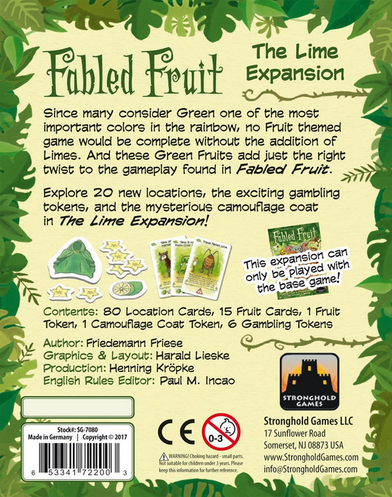 Fabled Fruit: The Lime Expansion