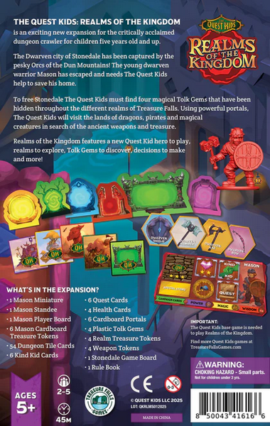 The Quest Kids: Realms of the Kingdom Expansion (SEE LOW PRICE AT CHECKOUT)