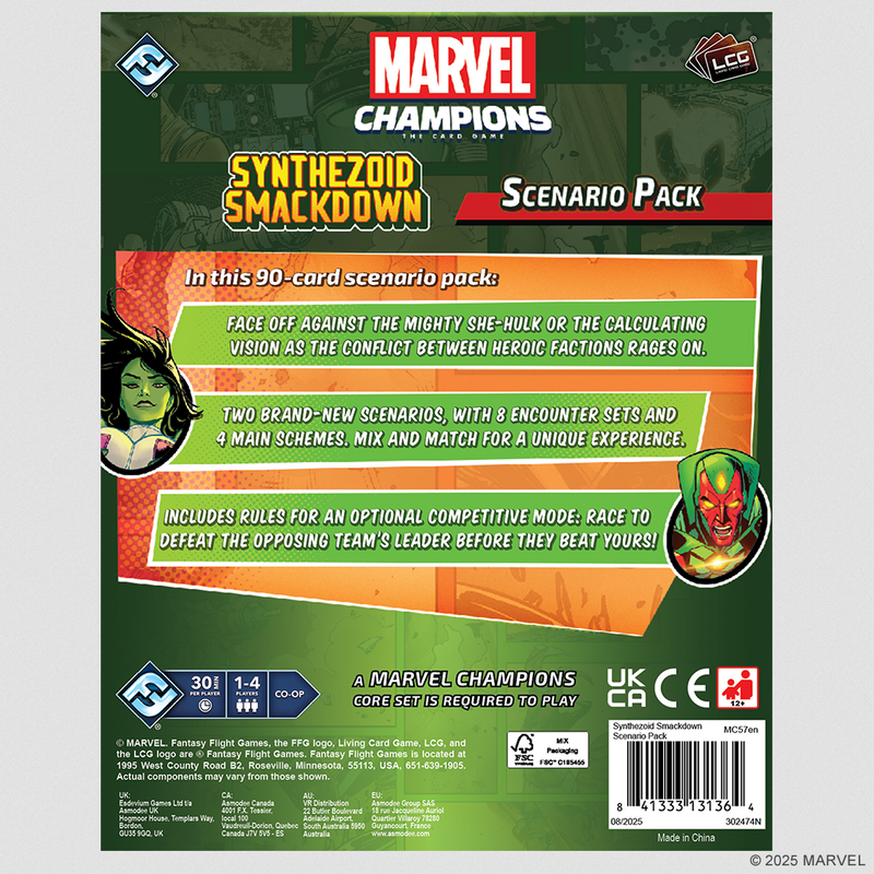 Marvel Champions LCG: Synthezoid Smackdown Scenario Pack
