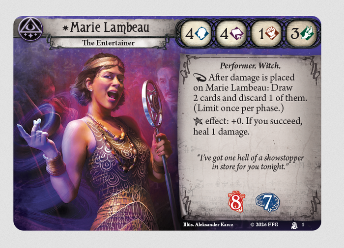 arkham horror lcg how many cards LCG: The Scarlet Keys Campaign Expansion - Bed Bath & Beyond Andr steals the show with his extra actions and versatility Arkham Horror: The Card Game