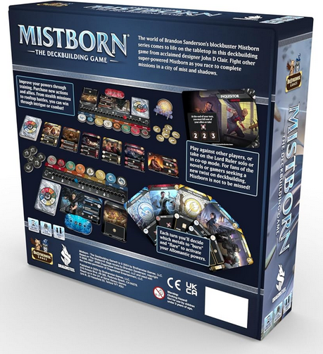 mistborn deckbuilding game card sleeves Mistborn: The Deckbuilding Game
