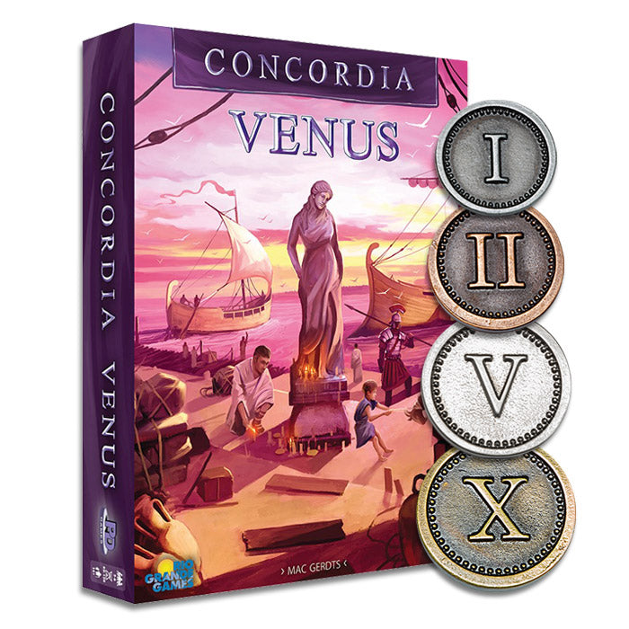 Concordia: Venus Expansion Metal Coin Set