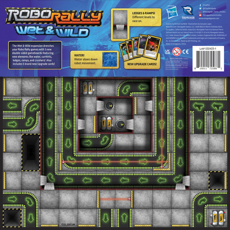 Robo Rally: Wet & Wild Expansion (SEE LOW PRICE AT CHECKOUT)