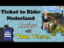 Ticket to Ride: Nederland Map