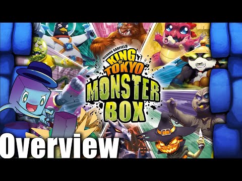 king of tokyo monsters King of Tokyo: Monster Box (SEE LOW PRICE AT CHECKOUT)