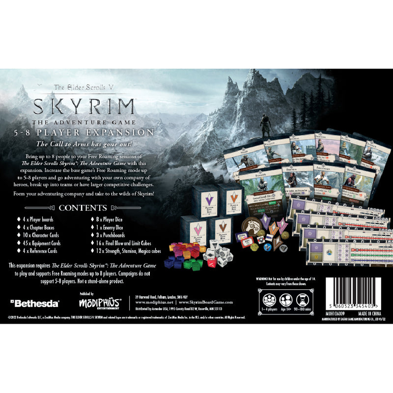 The Elder Scrolls: Skyrim - 5-8 Player Expansion (SEE LOW PRICE AT CHECKOUT)