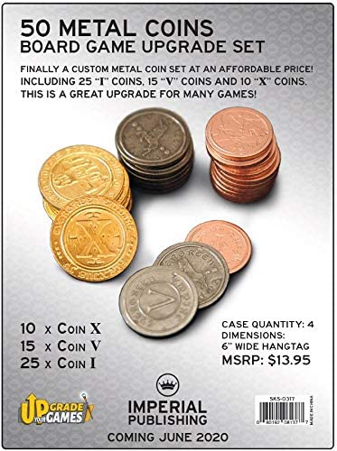 50 Metal Coin Upgrade Set (SEE LOW PRICE AT CHECKOUT)