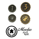 7 Wonders Metal Coin Set