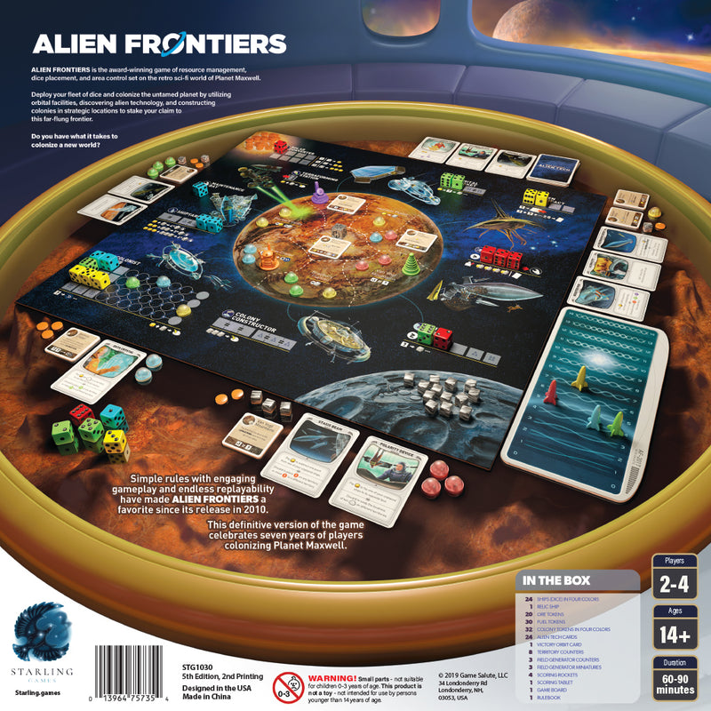 Alien Frontiers (5th Edition) (SEE LOW PRICE AT CHECKOUT)