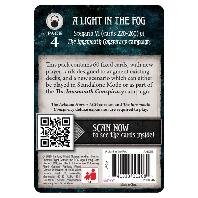 Arkham Horror LCG: A Light in the Fog (SEE LOW PRICE AT CHECKOUT)