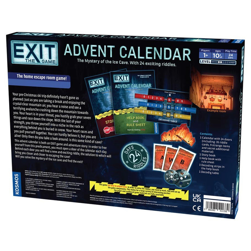 EXIT: Advent Calendar - The Mystery of the Ice Cave (SEE LOW PRICE AT CHECKOUT)