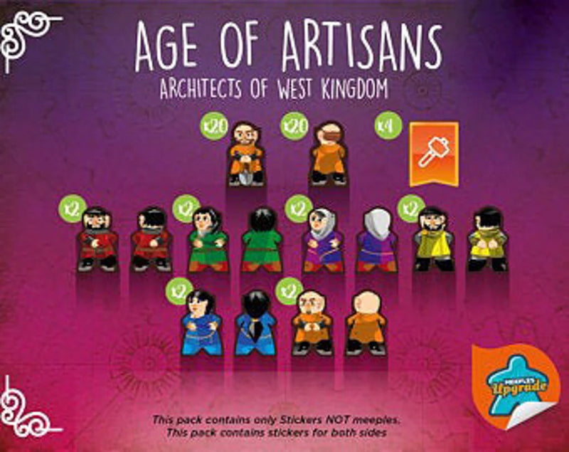 Architects of the West Kingdom: Age of Artisans Sticker Upgrade Kit