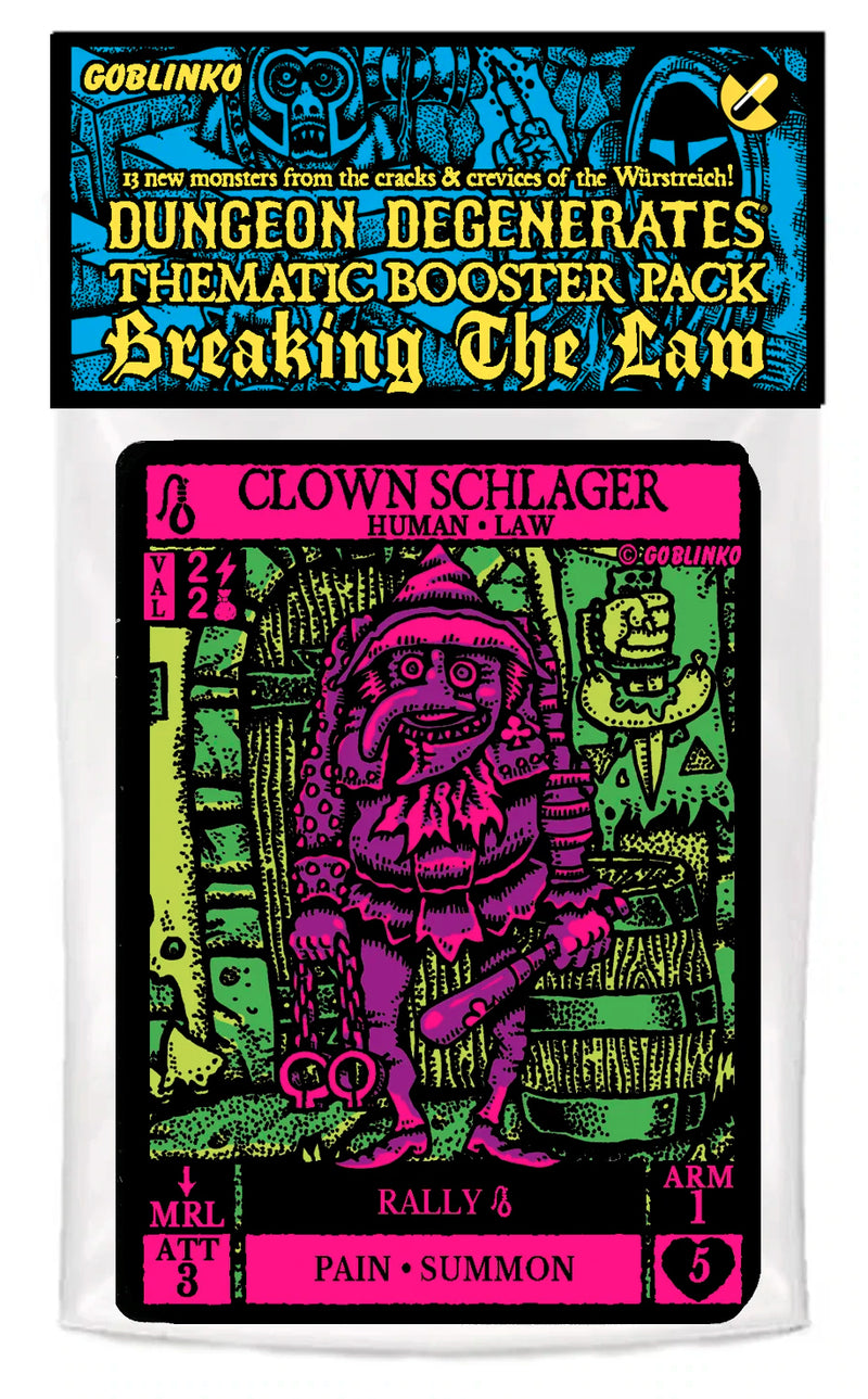 Dungeon Degenerates: Breaking the Law Expansion (SEE LOW PRICE AT CHECKOUT)