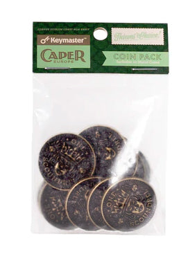 Caper: Europe - Metal Coin Pack (SEE LOW PRICE AT CHECKOUT)