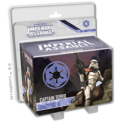 Star Wars Imperial Assault: Captain Terro Villain Pack (SEE LOW PRICE AT CHECKOUT)
