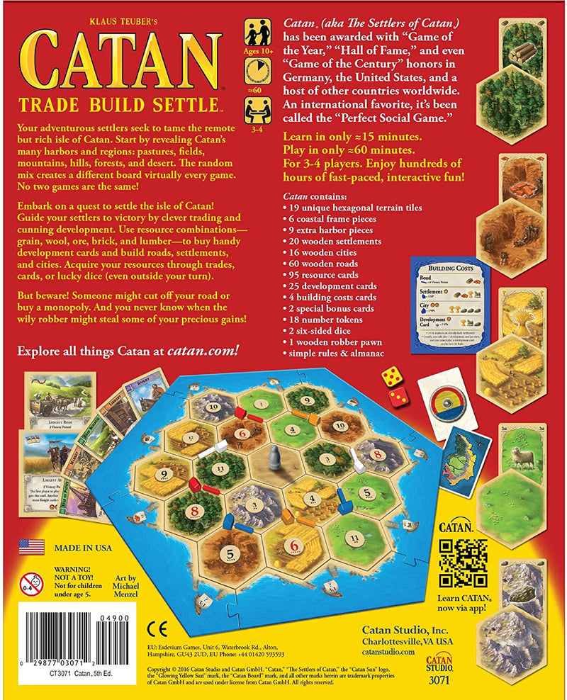 Catan (SEE LOW PRICE AT CHECKOUT)