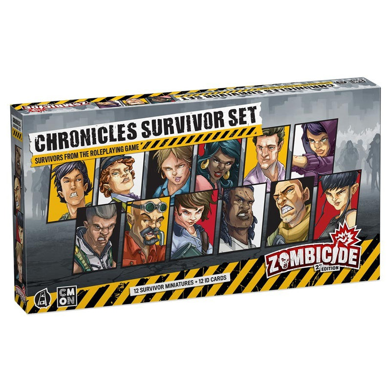 Zombicide (2nd Edition): Chronicles Survivor Set (SEE LOW PRICE AT CHECKOUT)