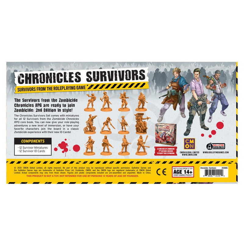 Zombicide (2nd Edition): Chronicles Survivor Set (SEE LOW PRICE AT CHECKOUT)