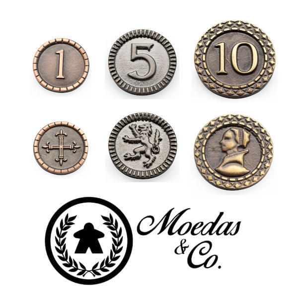 Clans of Caledonia Metal Coin Set