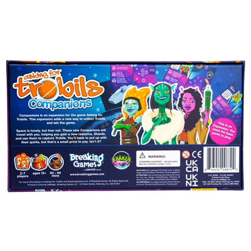 Asking for Trobils: Compansions (SEE LOW PRICE AT CHECKOUT)