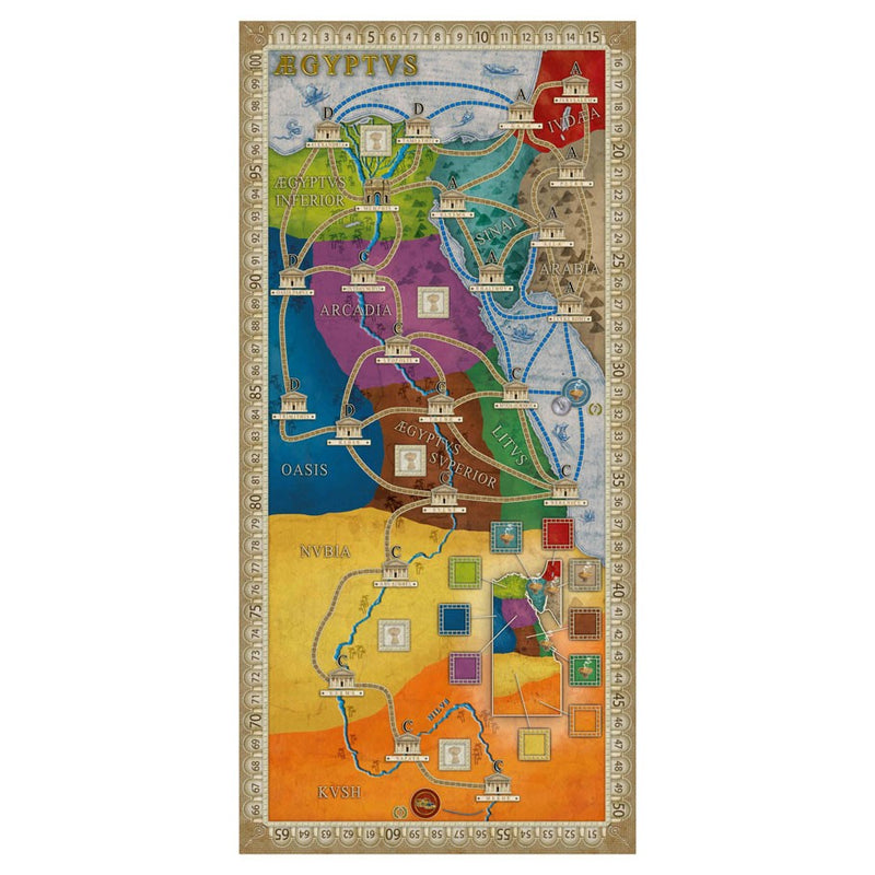Concordia: Aegyptus & Creta Map