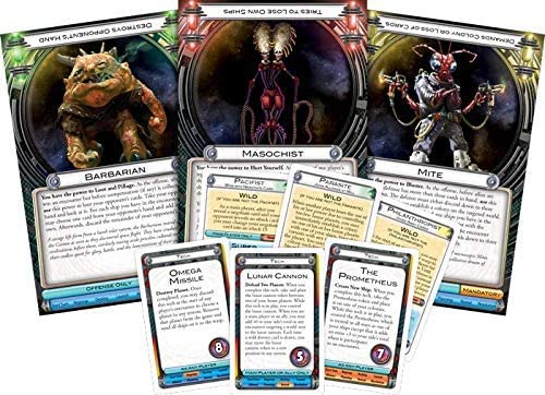cosmic encounter card sleeves Cosmic Encounter 42nd Anniversary Edition