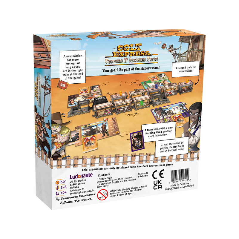 Colt Express: Couriers & Armored Train (SEE LOW PRICE AT CHECKOUT)