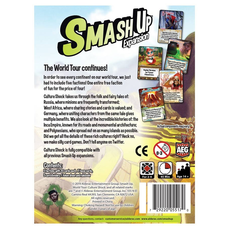 Smash Up: World Tour - Culture Shock (SEE LOW PRICE AT CHECKOUT)