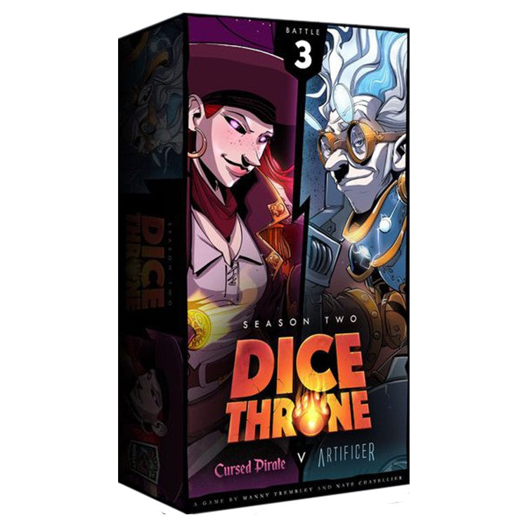 Dice Throne: Season 2: Cursed Pirate vs. Artificer (SEE LOW PRICE AT CHECKOUT)